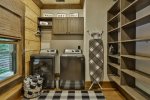 Wash Dry Fold in this laundry room